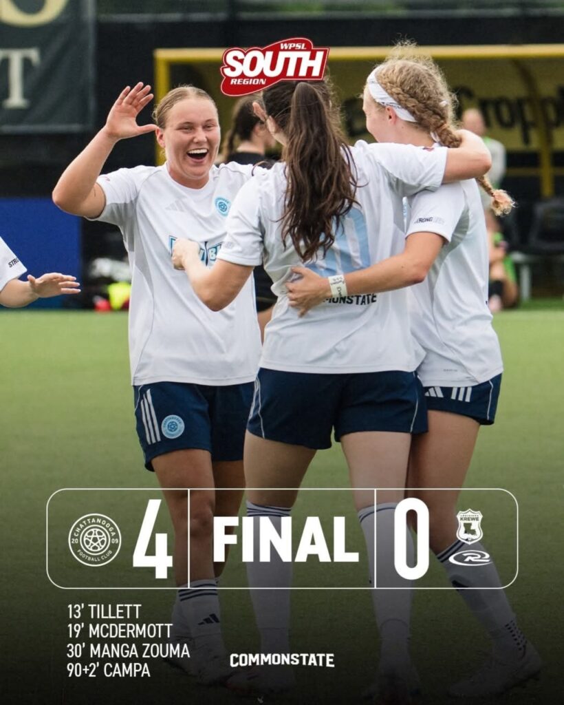 Regina Campa and the Chattanooga FC Advanced to the WPSL Nationals