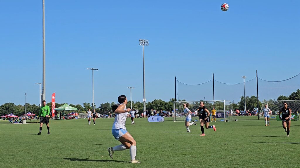Regina Campa with the Chattanooga FC at the USYS Championship