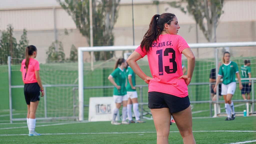 Regina Campa with Mislata CF in Valencia Spain