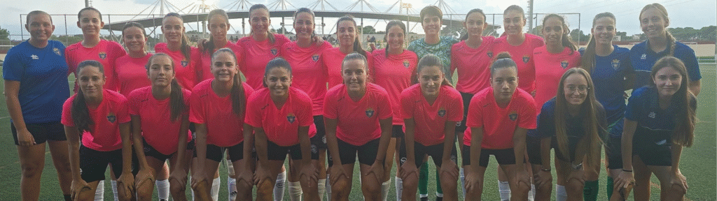 Regina Campa and Mislata CF Team